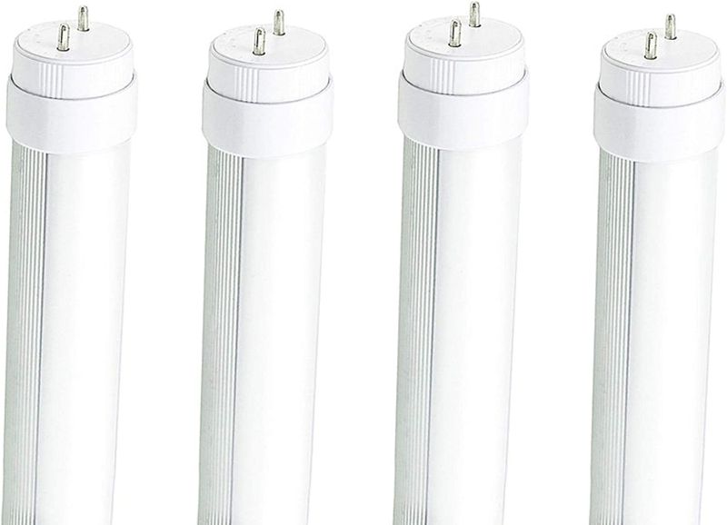 Photo 1 of *SEE NOTES* WYZM F15T8 LED Tube Light,120V 4-Pack of 7Watt F15T8 RV Light Bulb,Rotatable end caps ,Frosted Cover