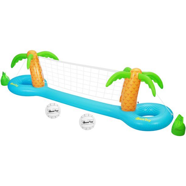 Photo 1 of  Inflatable Pool Float Set Volleyball Net