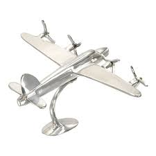 Photo 1 of [USED] Stella & Eve Vintage Inspired Airplane Sculpture Table Decor