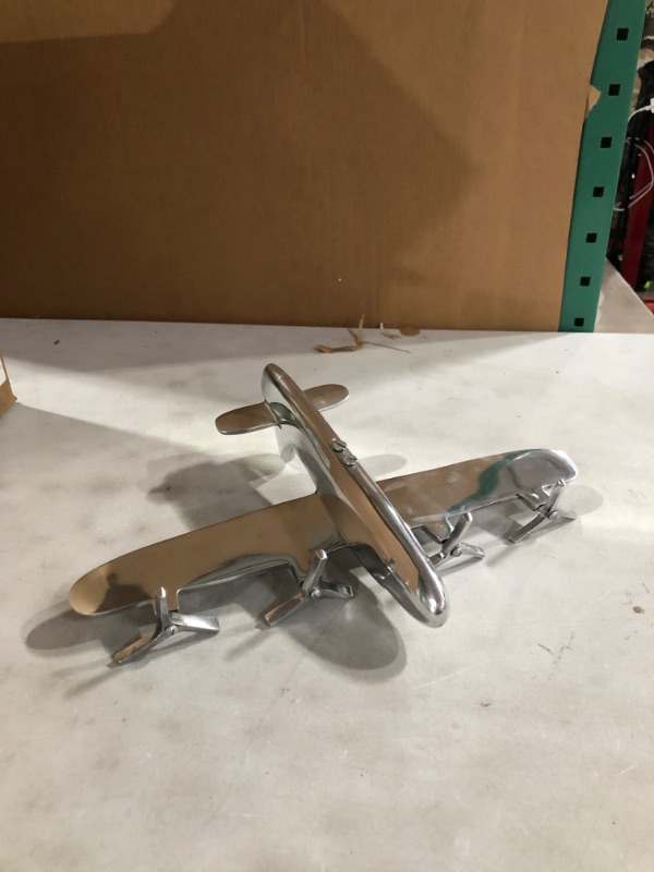 Photo 2 of [USED] Stella & Eve Vintage Inspired Airplane Sculpture Table Decor