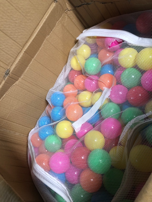 Photo 1 of Amazon Basics BPA Free Crush-Proof Plastic Pit Balls.