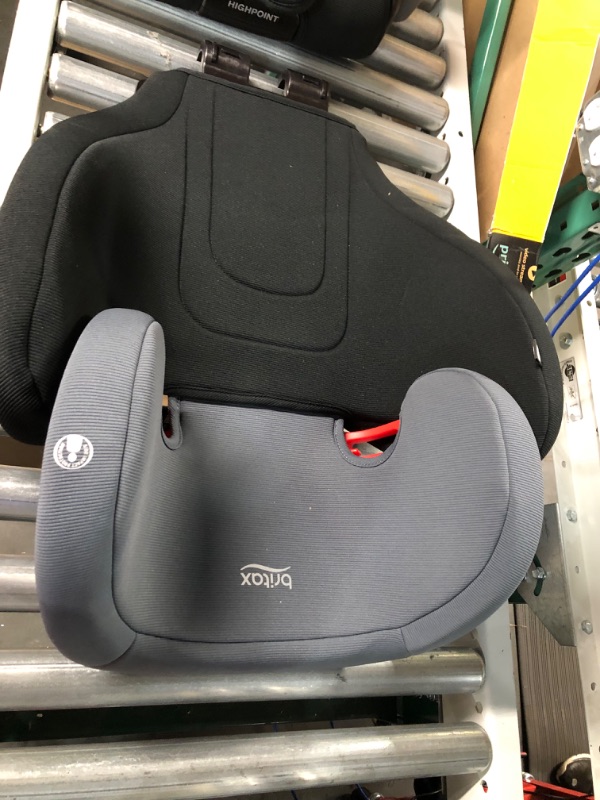 Photo 1 of Britax Highpoint Backless Belt-Positioning Booster Seat, SafeWash Black Ombre