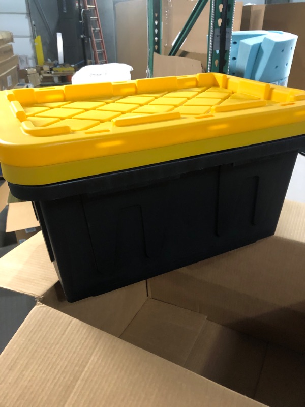 Photo 2 of 2pk 15gal Durabilt Tough Container - Homz