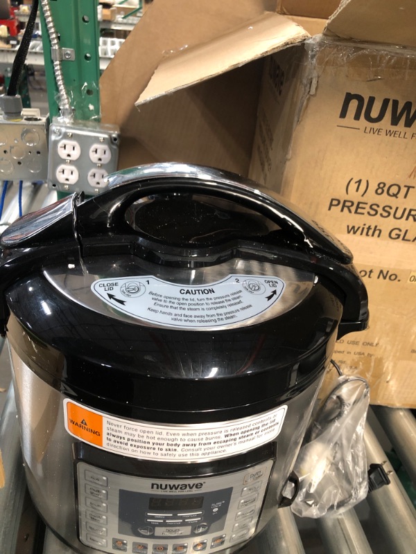 Photo 2 of *HANDLE BROKEN* Nuwave Nutri-Pot Digital Pressure Cooker 8-quart Inner Pot.