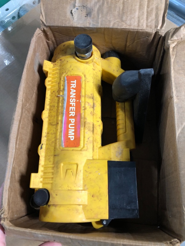 Photo 2 of (Heavily Used) Mellif Cordless Transfer Pump for Dewalt 20V Max Battery, Portable Self-priming Pump, (Tool Only, No Battery)