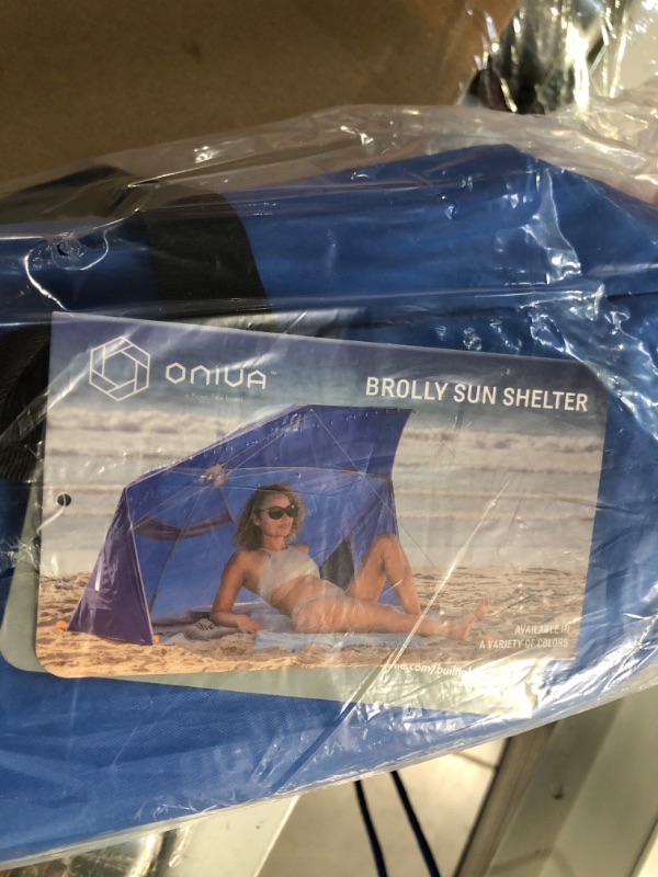 Photo 1 of  oniva Brolly Sun Shelter Blue 