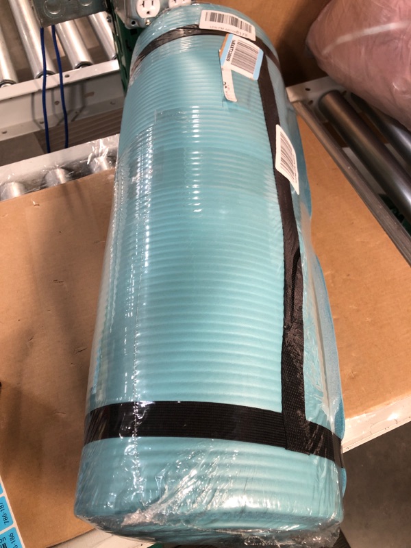 Photo 1 of (minor damage) Large Yoga Mat Teal 