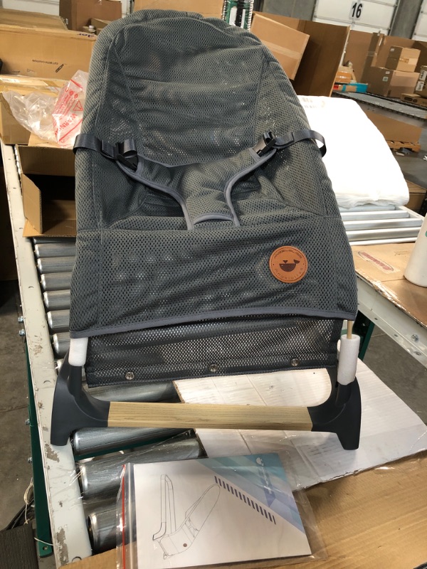 Photo 1 of ANGELBLISS Baby Bouncer, Dark Gray