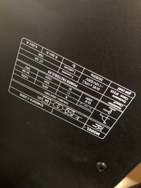 Photo 5 of (READ NOTES) Plasma Cutter,Pilot Arc BTC500DP 50Amps Dual Voltage 110/220V Plasma Cutting Machine (BTC500DP 110/220)