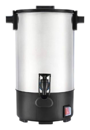 Photo 1 of ***SEE NOTES*** SYBO SR-CP35C Commercial Grade Stainless Steel Percolate Coffee Maker, 30-Cup Capacity, 3.5 L, Silver