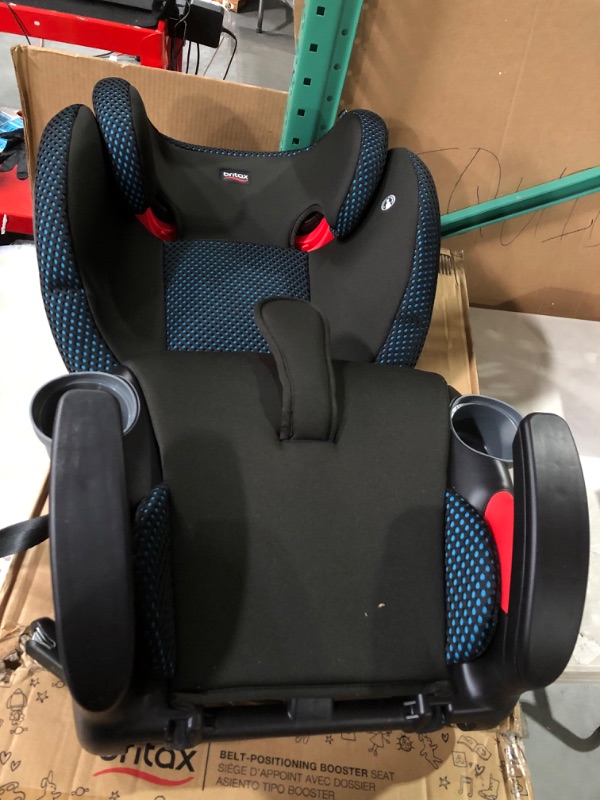 Photo 2 of Britax Skyline 2-Stage Belt-Positioning Booster Car Seat, Dusk - Highback and Backless Seat