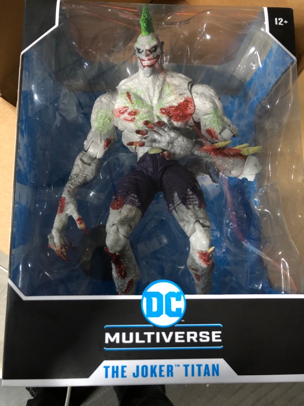 Photo 2 of DC Multiverse Titan Joker Mega Action Figure