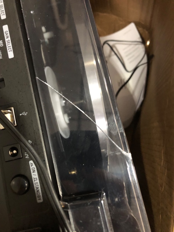 Photo 1 of **FOR PARTS ONLY** Sony PS-LX310BT Belt Drive Turntable: