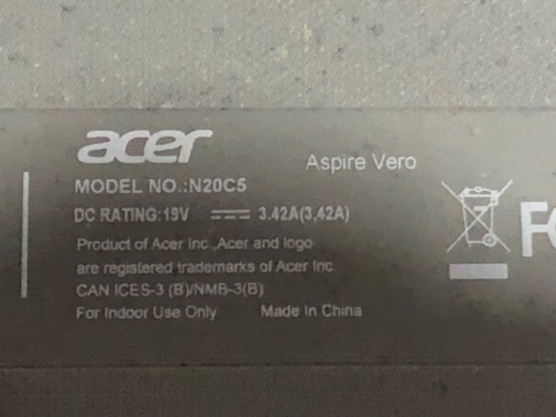 Photo 5 of Acer Aspire Vero AV15-51-7617 Green PC