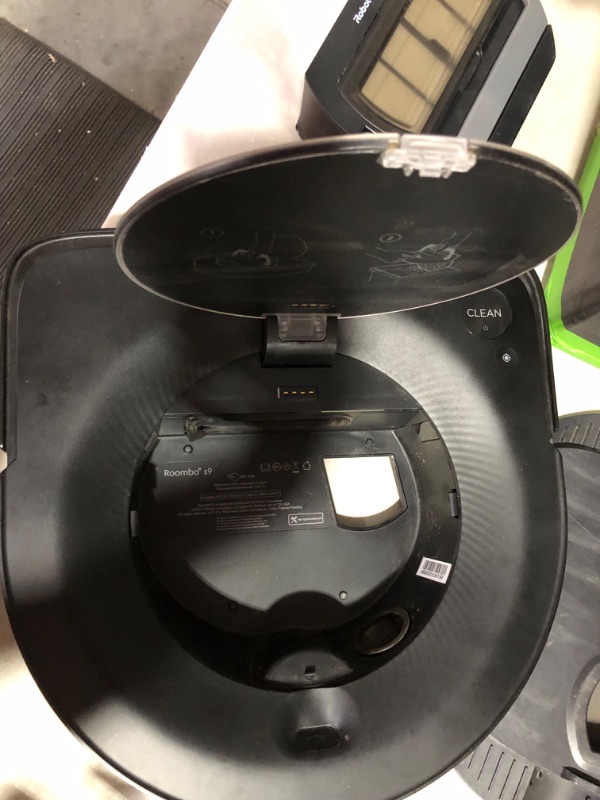 Photo 10 of **DOES NOT POWER ON** FOR PARTS ONLY  iRobot Roomba s9+ (9550) Robot Vacuum with Automatic Dirt Disposal- Empties itself, Wi-Fi Connected, Smart Mapping, Powerful Suction, Corners & Edges, Ideal for Pet Hair, Black