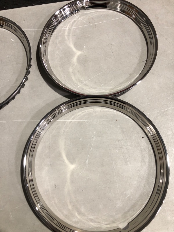 Photo 1 of United Pacific Industries A6224-4 14" Ribbed Trim Ring, 1 Pack