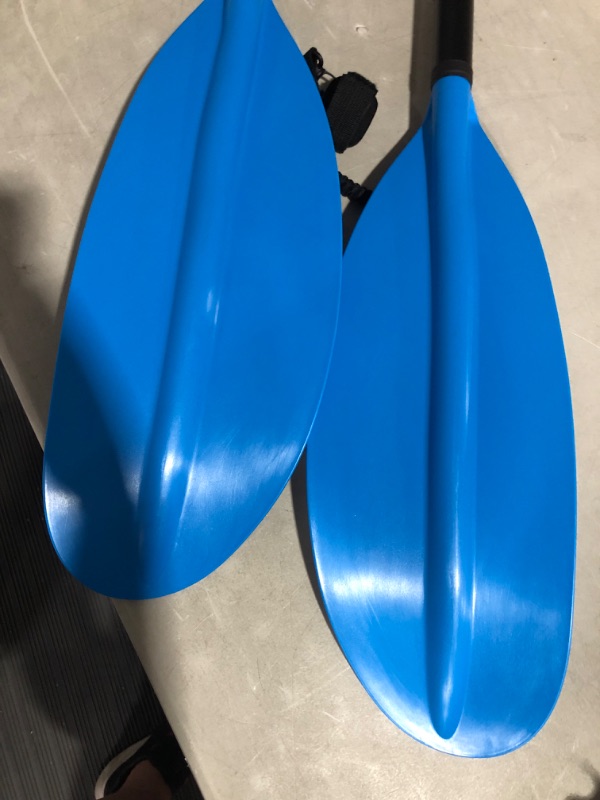 Photo 4 of Abahub 1 x Kayak Paddles, 90.5 Inches Plastic Blades blue 86''