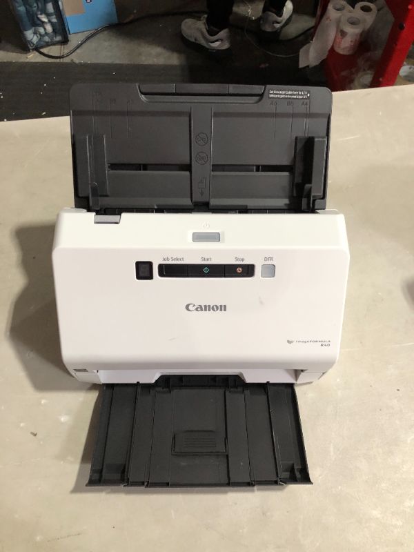 Photo 2 of ***SEE NOTES***
Canon imageFORMULA R40 Office Document Scanner For PC and Mac, Color Duplex 