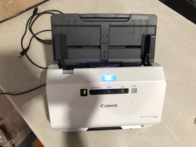 Photo 5 of ***SEE NOTES***
Canon imageFORMULA R40 Office Document Scanner For PC and Mac, Color Duplex 