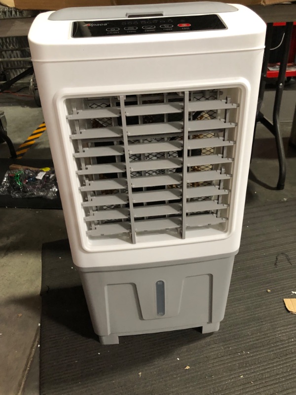 Photo 3 of **SEE NOTES**
ALPACA Portable Evaporative Air Cooler 3 in 1 Swamp Cooler with Remote Control, 5.3 Gal Water Tank, 3 Speed Cooling Fan, 4 Ice Packs, Portable Air Conditioner Auto Oscillation for Room, Home & Office 1800CFM