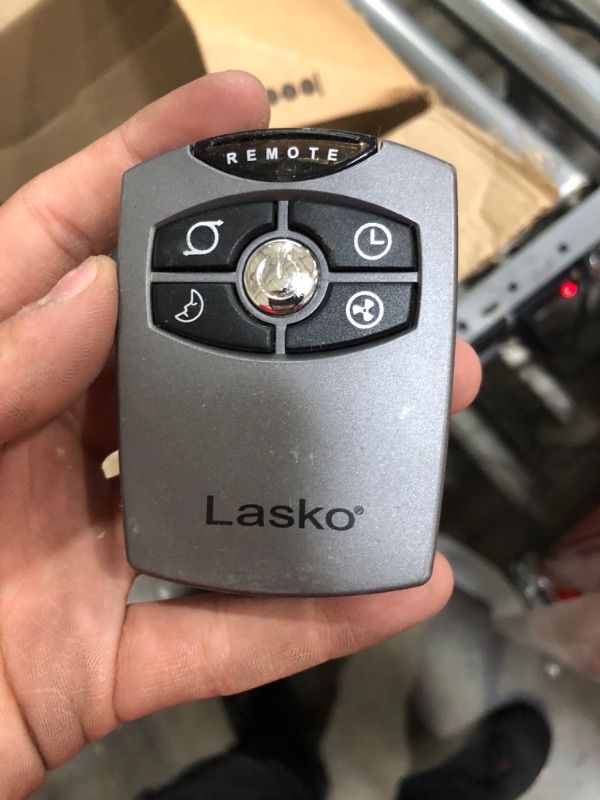 Photo 3 of **PARTS ONLY** Lasko 2535 52" Oscillating Pedestal Fan Silver Gray Fan 2535