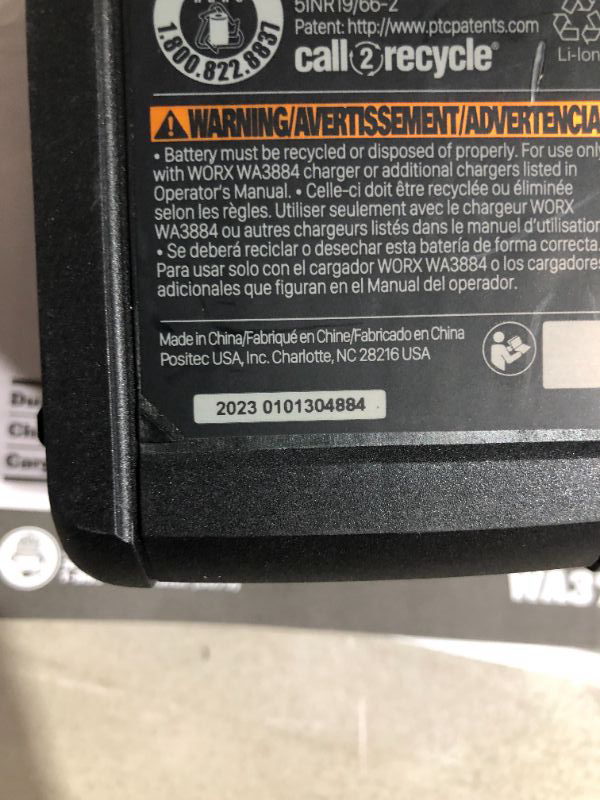 Photo 1 of ***DAMAGED - SEE NOTES***
Worx WG779 40V Power Share 4.0Ah 14" Cordless Lawn Mower (Batteries & Charger Included)