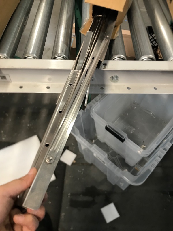Photo 1 of Linear Rail Guide Rail, 2pcs SBR16-750mm 16mm Linear Slide Guide Shaft Rail 4 SBR16UU Bearing Block CNC Parts Guide Rail Set for Lathes