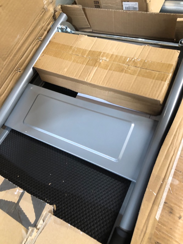 Photo 1 of TITANT Push Cart Dolly - Foldable Cart with Wheels (330 lbs Weight Capacity) Dolly Cart with 360° Swivel Braked Wheels - Foldable Platform Hand Truck for Easy Storage