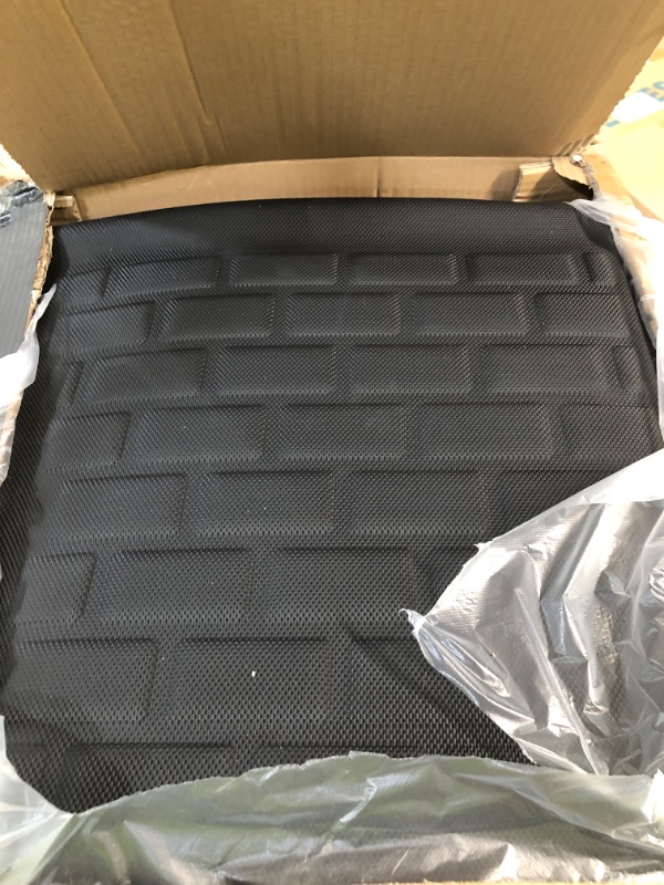 Photo 2 of LDCRS Tesla Model Y Trunk Mat 2023 2022 2021 - All Weather Trunk Liner - Premium 3D Waterproof Trunk Cargo Liner Without Logo - Heavy Duty Non Slip Trunk Mats