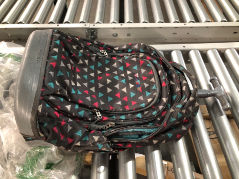 Photo 3 of [USED] J World New York Sweep Laptop Rolling Backpack, Sprinkle, 18" Sprinkle