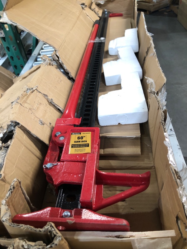 Photo 1 of HPDMC 60'' Ratcheting Off Road Utility Farm Jack 3 Ton (6000 lb) Capacity 60 inch