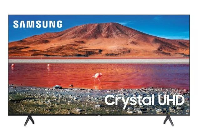 Photo 1 of ** NEW IN BOX / TESTED BY CLERK ** Samsung UN55TU7000 55-Inch Crystal HDR Ultra HD 4K Smart LED TV