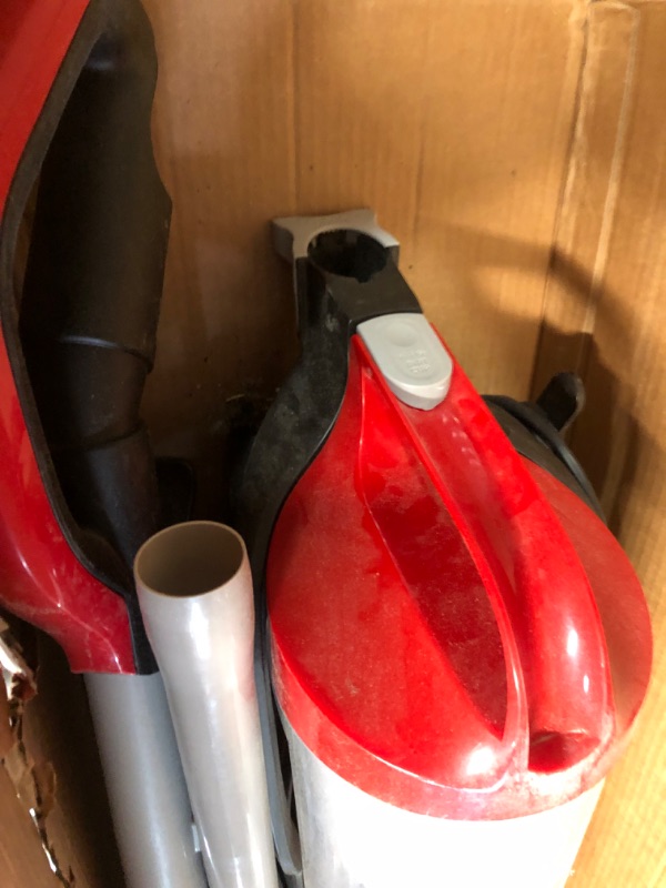 Photo 2 of *DIRTY* *USED* Dirt Devil Endura Reach Bagless Upright Vacuum Cleaner, UD20124, Red