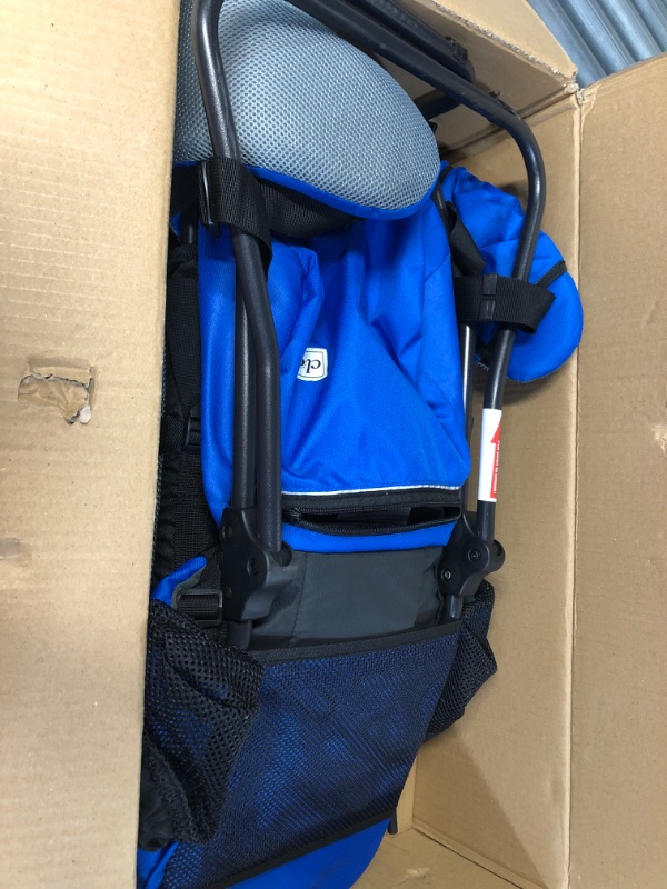 Photo 2 of *USED* ClevrPlus Cross Country Baby Backpack Hiking Child Carrier Toddler Blue