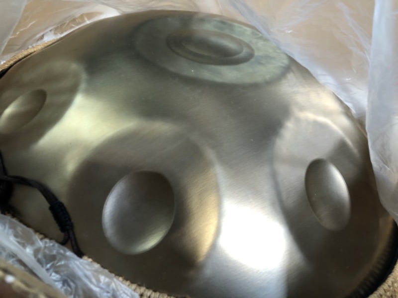 Photo 3 of *BRAND NEW* AS TEMAN HANDPAN,Handpan drum instrument in D Minor 10 Notes 432Hz 22 inches Steel Hand Drum 