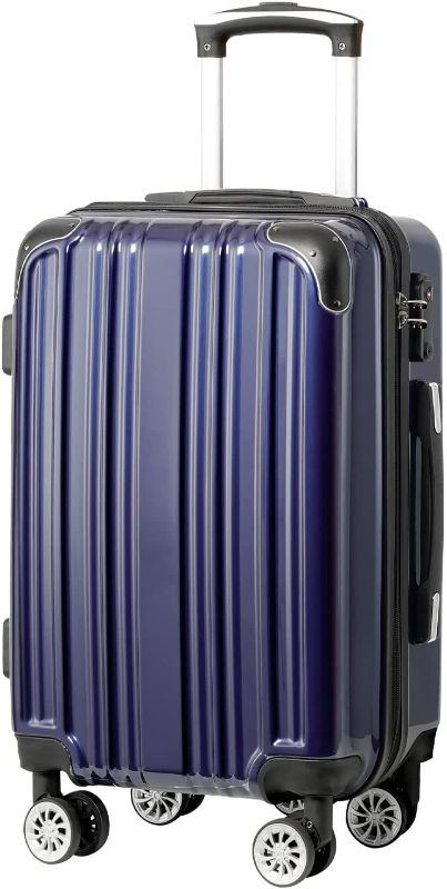 Photo 1 of *USED* Coolife Luggage Expandable(only 20") Suitcase PC+ABS Spinner