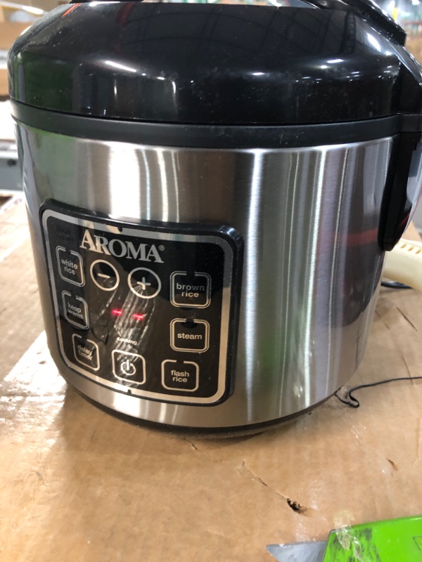 Photo 1 of **SEE NOTES**
Aroma Housewares ARC-914SBD Digital Cool-Touch Rice Grain Cooker8-Cup (Cooked) Basic