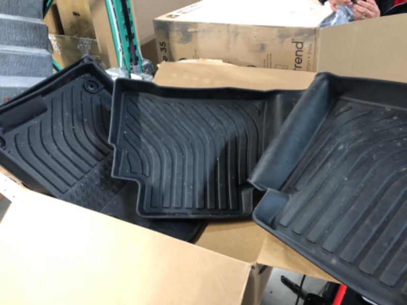 Photo 1 of Auxko All Weather Floor Mats Fit for Kia Sportage 2023 Not Hybrid TPE Rubber Liners Set 