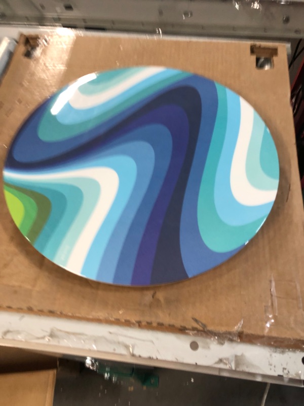 Photo 1 of French Bull Lazy Susan Large Melamine Rotating Dinnerware Platter Turntable Table