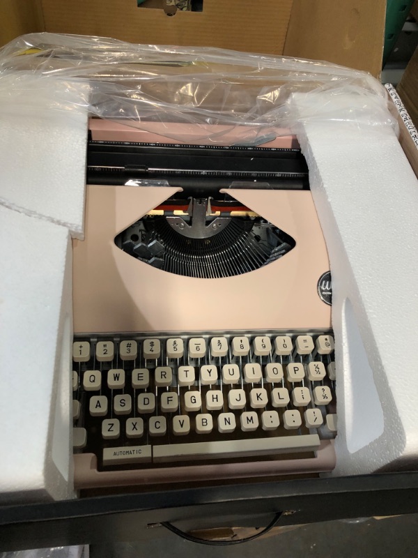 Photo 2 of We R Memory Keepers 0718813102971 Typewriter Typecast-Pink