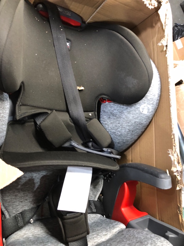 Photo 2 of Britax Highpoint Backless Belt-Positioning Booster Seat, SafeWash Black Ombre