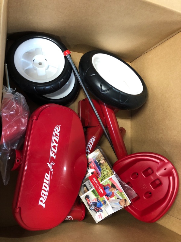 Photo 1 of (Parts Only) Radio Flyer Tricycle Red