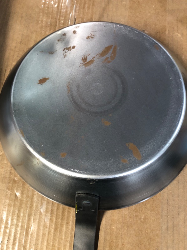 Photo 3 of (Minor Damage) Matfer Bourgeat Black Carbon Steel Fry Pan (12 5/8) 12 5/8-Inch