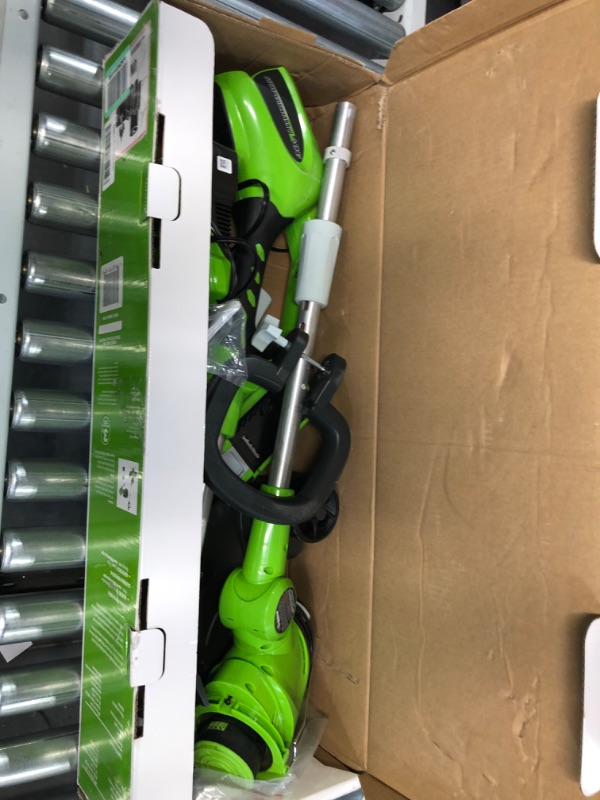 Photo 7 of ** PARTS ONLY ** Greenworks 21302 40V GMAX Lithium-Ion 13 in. Straight Shaft String Trimmer