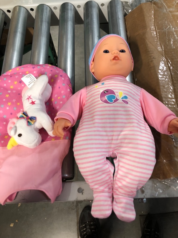 Photo 2 of Dream Collection 16 Inch Toy Baby Doll Traveling Set