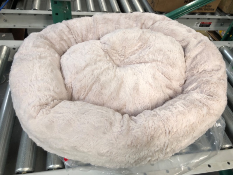 Photo 2 of **USED BUT APPEARS NEW** Best Friends by Sheri The Original Calming Donut Cat and Dog Bed in Shag and Lux Fur