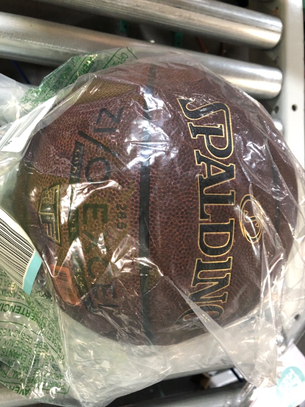 Photo 2 of **SEE NOTES** Spalding Zi/O TF Excel Indoor-Outdoor Basketball Intermediate Size 6, 28.5"