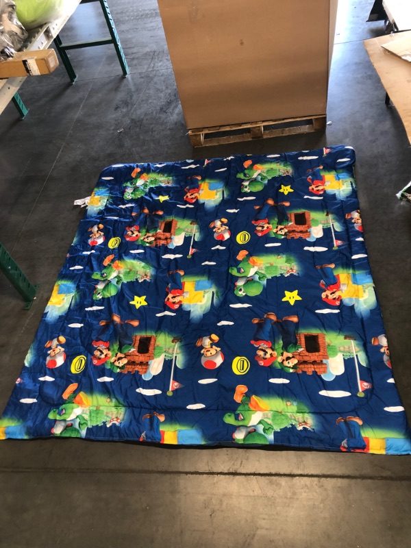 Photo 3 of **USED BUT APPEARS NEW** Franco Kids Bedding Super Soft Comforter and Sheet Set (Super Mario)
