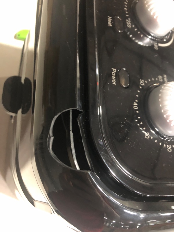 Photo 4 of **SEE NOTES**
WETIE Air Fryer, 7 QT Airfryer Oilless Cooker, 1400W Hot Air Fryers with Visible Window, Non-stick Basket, Temperature & Time Knob, Suitable for Families of 4 to 8, Black