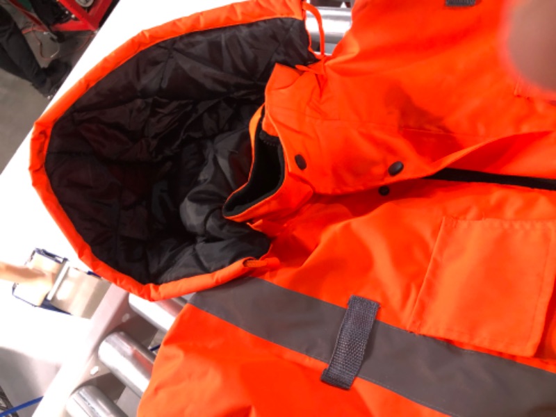 Photo 3 of Pomerol High Visibility Reflective Jacket, ANSI Class 3 Bomber Jacket *no tears/rips*